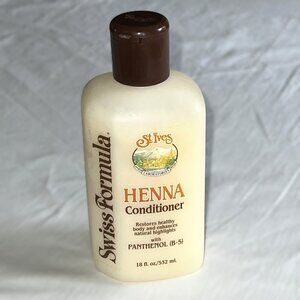 New Old Stock, Vintage Rare 1980s St. Ives Swiss Formula Henna Hair Conditioner